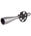 Falcon 10-50x60 X50 FT Ranging Kit, MOA200 SFP Reticle, 30mm, Silver