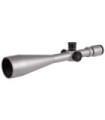 Falcon Optical Systems 10-50x60, X50 Field Target Riflescope, MOA200 SFP Reticle, 1/8 MOA, 30mm, Silver