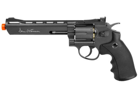 Dan Wesson 6" CO2 Airsoft Revolver, Grey