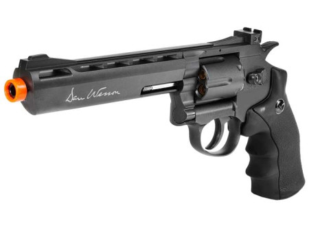 Dan Wesson 6" CO2 Airsoft Revolver, Grey