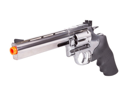 Dan Wesson 715 6" CO2 Airsoft Revolver, Silver