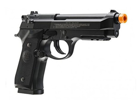Beretta M92 A1 Semi / Full-Auto CO2 Airsoft Pistol, Black