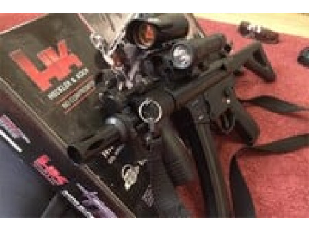 H&K MP5 K-PDW CO2 BB Gun