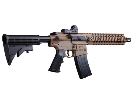 Crosman R1 Full Auto BB Air Rifle with Red Dot Sight