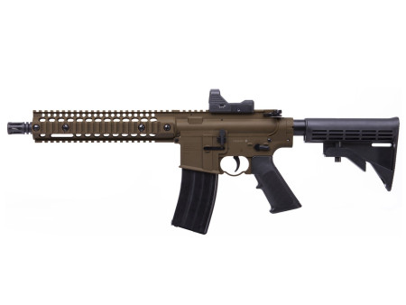 Crosman R1 Full Auto BB Air Rifle with Red Dot Sight