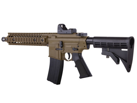 Crosman R1 Full Auto BB Air Rifle with Red Dot Sight