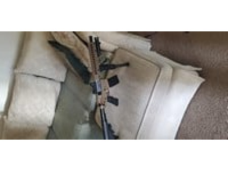 Crosman R1 Full Auto BB Air Rifle with Red Dot Sight