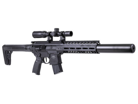 SIG Sauer MCX Pellet Rifle Gen 2, Black, Scoped