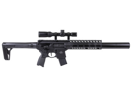 SIG Sauer MCX Pellet Rifle Gen 2, Black, Scoped
