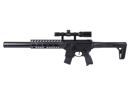 SIG Sauer MCX Pellet Rifle Gen 2, Black, Scoped