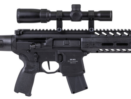 SIG Sauer MCX Pellet Rifle Gen 2, Black, Scoped