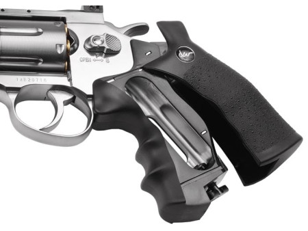 Dan Wesson 6" CO2 Pellet Revolver, Silver