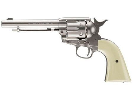 Colt Peacemaker SAA CO2 Revolver, Nickel