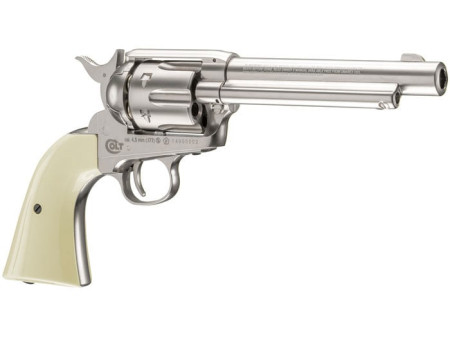 Colt Peacemaker SAA CO2 Revolver, Nickel