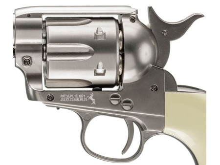 Colt Peacemaker SAA CO2 Revolver, Nickel
