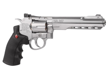 Crosman SR.357 CO2 Revolver, Silver