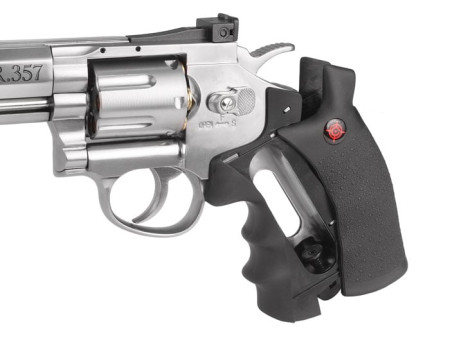 Crosman SR.357 CO2 Revolver, Silver