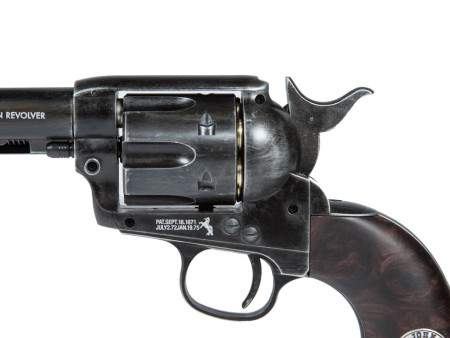 Duke Colt CO2 Pellet Revolver, Weathered