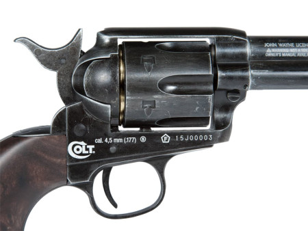 Duke Colt CO2 Pellet Revolver, Weathered