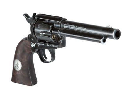 Duke Colt CO2 Pellet Revolver, Weathered
