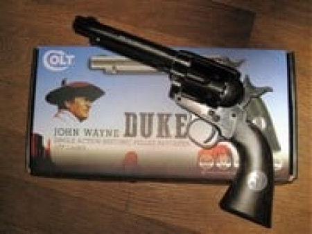 Duke Colt CO2 Pellet Revolver, Weathered