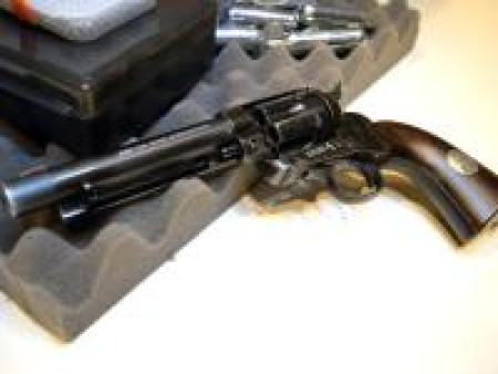 Duke Colt CO2 Pellet Revolver, Weathered