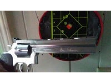 Dan Wesson 715 6" CO2 BB Revolver, Nickel