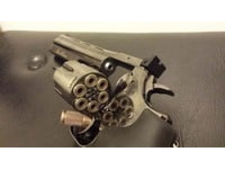 Dan Wesson 715 6" Pellet Revolver, Steel Grey