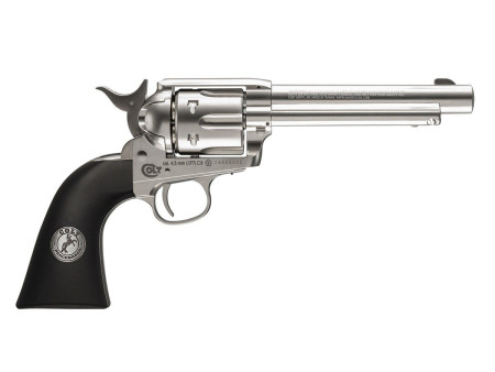 Colt SAA CO2 Pellet Revolver, Nickel