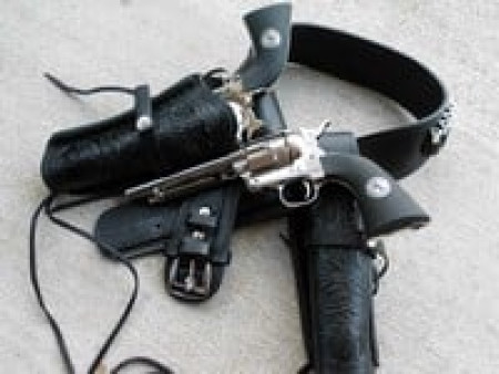 Colt SAA CO2 Pellet Revolver, Nickel