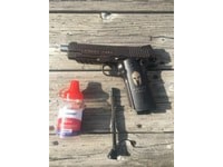 Sig Sauer 1911 Spartan Full Metal Blowback CO2 BB Pistol