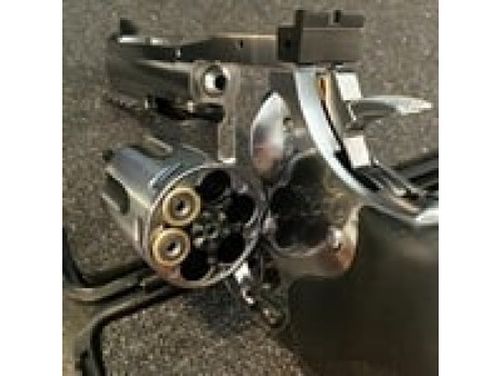 Dan Wesson 715 4" Pellet Revolver, Silver
