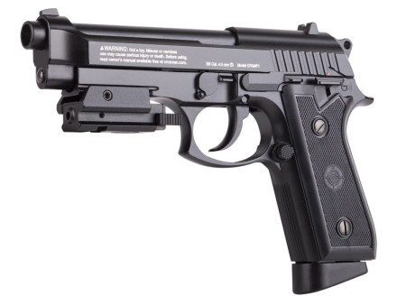 Crosman P1 Full Auto Blowback CO2 BB Pistol with Laser
