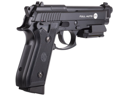 Crosman P1 Full Auto Blowback CO2 BB Pistol with Laser