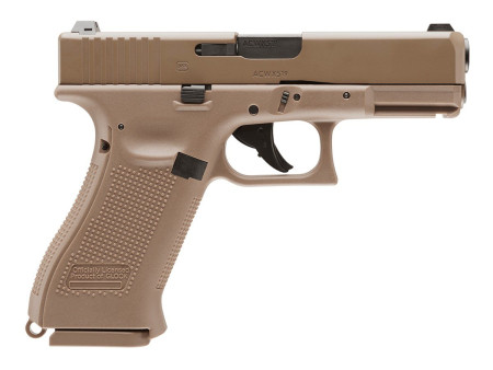 Glock 19X CO2 Blowback .177 BB Gun, Tan