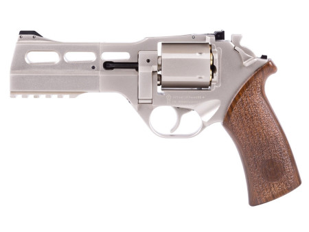 Chiappa Rhino 50DS CO2 .177 BB Revolver, Nickel