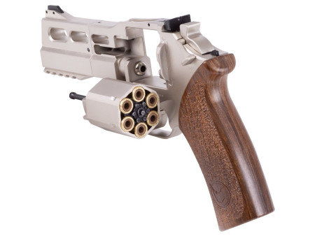 Chiappa Rhino 50DS CO2 .177 BB Revolver, Nickel