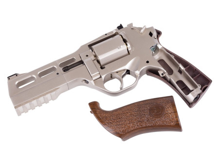 Chiappa Rhino 50DS CO2 .177 BB Revolver, Nickel