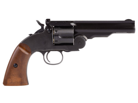 Schofield No. 3 Aged CO2 BB Revolver, 5" Barrel
