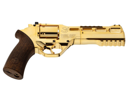 Chiappa Rhino 60DS CO2 .177 BB Revolver, Gold