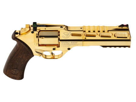 Chiappa Rhino 60DS CO2 .177 BB Revolver, Gold