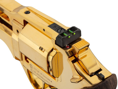 Chiappa Rhino 60DS CO2 .177 BB Revolver, Gold