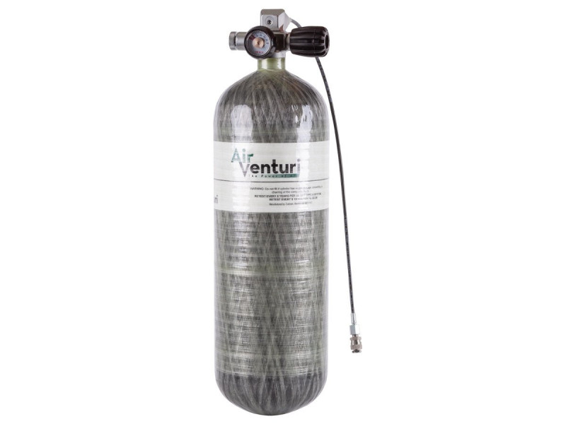 Air Venturi Carbon Fiber Charging Station, 4500 psi, 98 cu ft