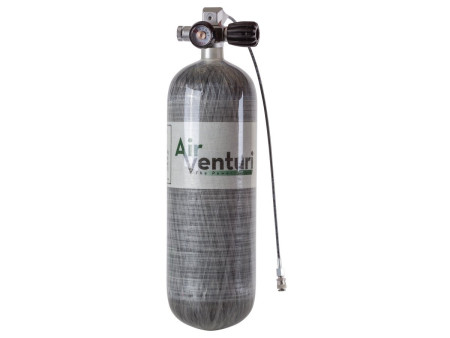 Air Venturi Carbon Fiber Tank, 4500 PSI, 74 Cu Ft