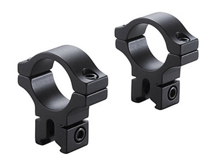 BKL 1" Rings, 3/8" or 11mm Dovetail, Matte Black