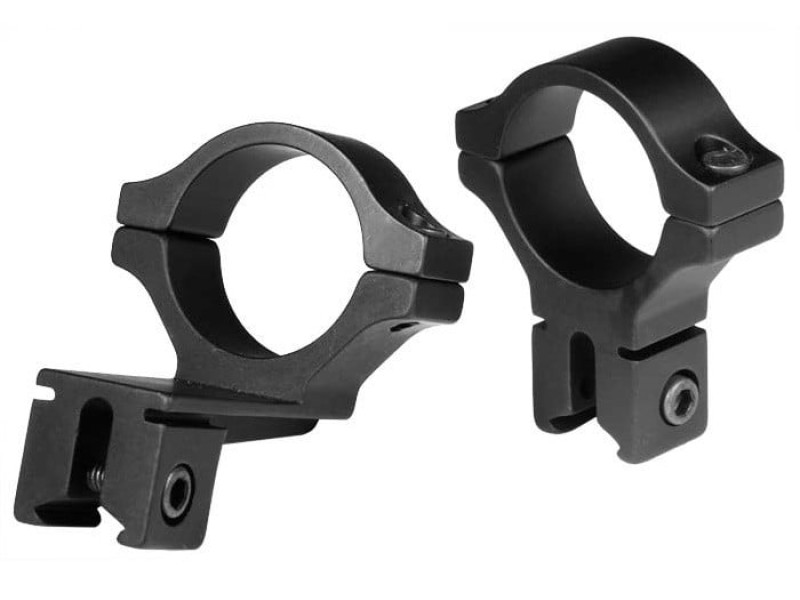 BKL 30mm Rings, 3/8" or 11mm Dovetail, Offset, Black
