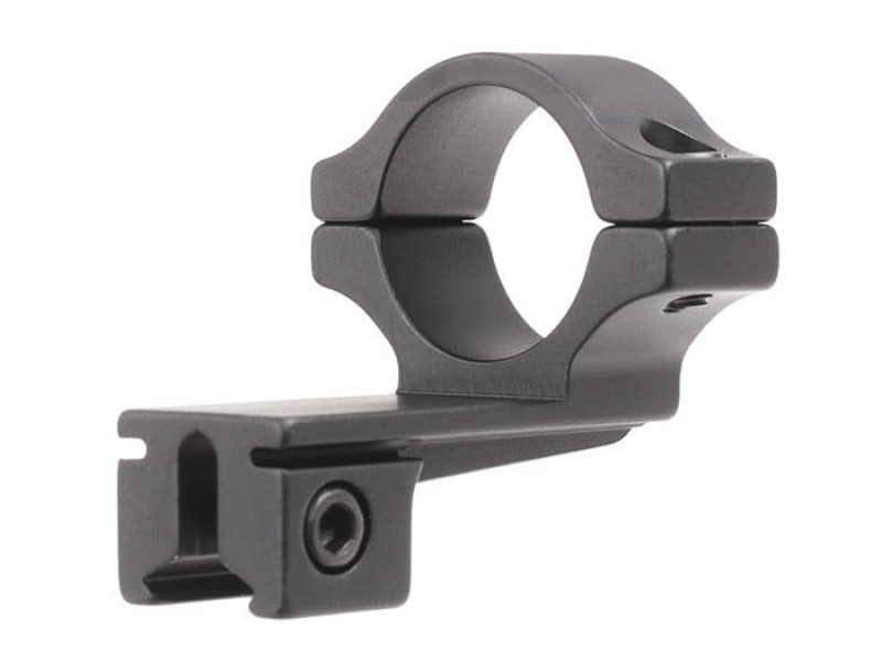 BKL Single 1" Offset Ring, 3/8" or 11mm Dovetail, 0.60" Long, Black
