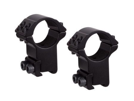 Hawke Match 1" Rings, High, 9 to 11mm, 2 pc.