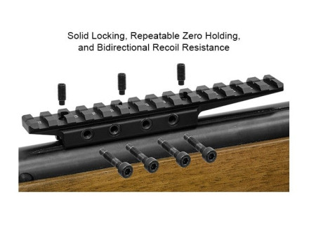 UTG Universal Dovetail To Picatinny/Weaver Adapter