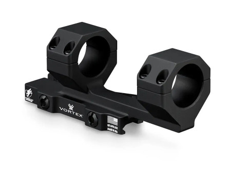 Vortex Precision Quick Release Extended Cantilever Mount, 30mm, Picatinny